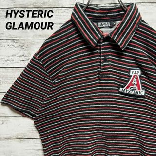 HYSTERIC GLAMOUR - a168【入手困難】ヒステリックグラマー　ヒスガール　レア　ワッペン　ポロシャツ