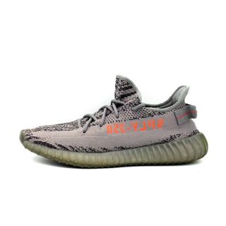 アディダス(adidas)のアディダス adidas ■ 【 YEEZY BOOST 350 V2 Grey Bold Orange DGH Solid Grey AH2203 】 イージー ブースト 350 グレー ボールド オレンジ スニーカー　f22120(スニーカー)