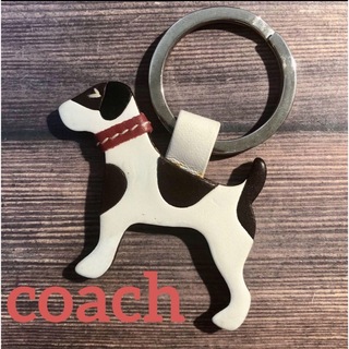 コーチ(COACH)のCOACH コーチ  キーリング ジャックラッセルテリア　キーホルダー　犬(キーホルダー)