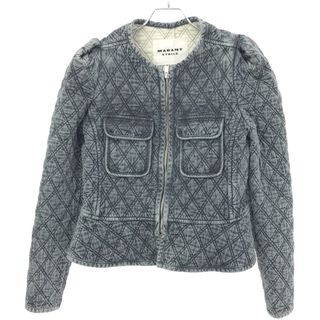 イザベルマラン(Isabel Marant)のISABEL MARANT ETOILE イザベルマラン エトワール 23AW DELIONA JACKET ダイヤキルティングジャケット VE0126FA-A3H05E インディゴ 34(その他)