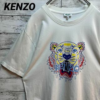 ケンゾー(KENZO)のa247【美品】ケンゾー　タイガー　レア　希少なXL　人気モデル　半袖Ｔシャツ(Tシャツ/カットソー(半袖/袖なし))