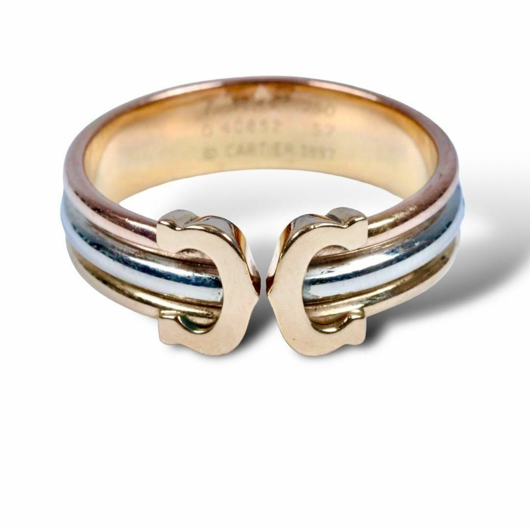 Cartier - Cartier カルティエ リング ドゥーブルC C2 スリー Cartier - Cartier カルティエ リング ドゥーブルC C2 スリー