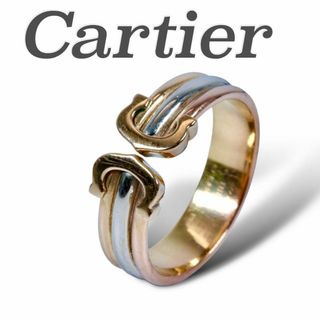 カルティエ(Cartier)のCartier カルティエ リング ドゥーブルC C2 スリーカラー　4183(リング(指輪))