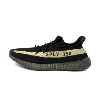 アディダス(adidas)のアディダス adidas ■ 【 YEEZY BOOST 350 V2 Core Black Green BY9611 】 イージー ブースト 350 コア ブラック スニーカー　f22121(スニーカー)