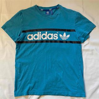 adidas ロゴ Tシャツ 夏 エモ デニム 古着 アディダス トレフォイル