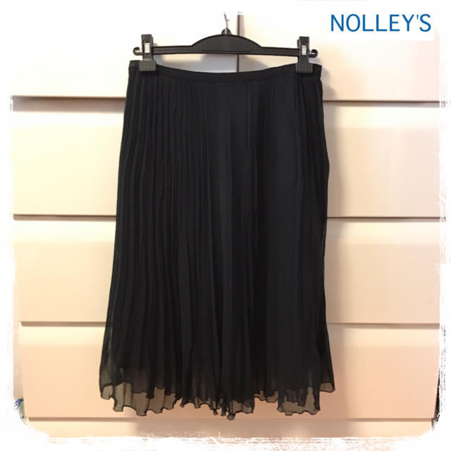 NOLLEY'S(ノーリーズ)のNOLLEY'S プリーツ シフォンスカート レディースのスカート(ひざ丈スカート)の商品写真