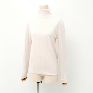 セオリーリュクス(Theory luxe)の■美品■theory luxe セオリーリュクス Fine Cashmere Assia タートルネック 長袖 ニットセーター レディース サイズ40 カシミヤ エクリュ ブランド古着【中古】20240524/GP6043(ニット/セーター)