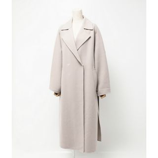 アドーア(ADORE)の■美品■ADORE アドーア コート サイズ36 ミンク装飾ベルト グレージュ ブランド古着【中古】20240403/GP6115(その他)