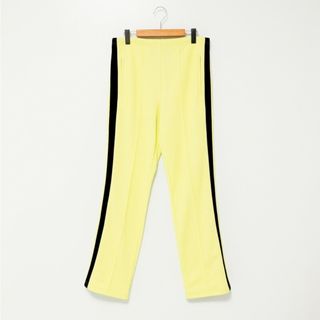 マルタンマルジェラ(Maison Martin Margiela)の■美品■2019SS■Maison Margiela メゾンマルジェラ 10 トラックパンツ イージーパンツ メンズ サイズ46 サイドライン イエロー イタリア製 ブランド古着【中古】20240403/GP6130(その他)