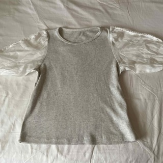 レピピアルマリオ(repipi armario)のレピピ　袖切り替えTシャツ160(Tシャツ/カットソー)