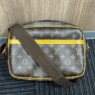 ルイヴィトン(LOUIS VUITTON)の美品 ルイヴィトン モノグラム リポーターPM ショルダーバッグ ユニセックス(ショルダーバッグ)