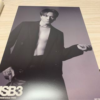 サンダイメジェイソウルブラザーズ(三代目 J Soul Brothers)の三代目 J Soul Brothers 登坂広臣 A4ポスター(ミュージシャン)