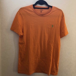 ラルフローレン(Ralph Lauren)のラルフローレン　Tシャツ　M オレンジ(Tシャツ/カットソー(半袖/袖なし))