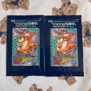 ドッピオ ジョジョ メモリアルカード 25周年 2枚(キャラクターグッズ)