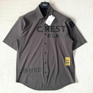 BLACK LABEL CRESTBRIDGE - 【未使用】ブラックレーベル クレストブリッジ 半袖 シャツ ジャージ素材 M