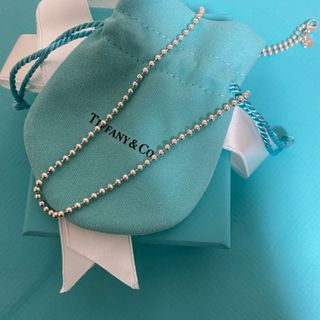 Tiffany & Co. - 美品　ティファニー　ボールチェーンネックレス