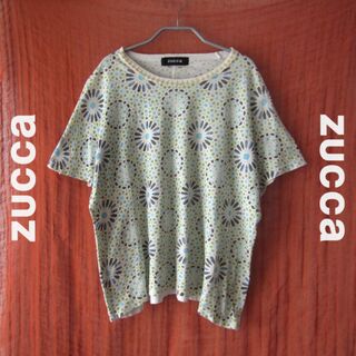 ZUCCa - 美品　ZUCCA／ズッカ★　ポップなプリントTシャツ