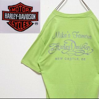 Harley Davidson - ハーレーダビッドソン 両面 プリント ロゴ 半袖 Tシャツ