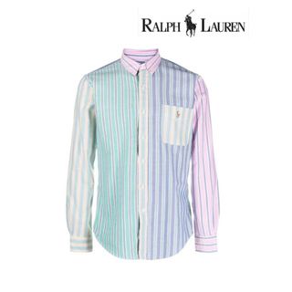 POLO RALPH LAUREN - ポロ ラルフローレン  ストライプ カラーブロック シャツ