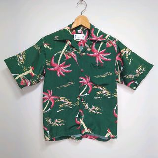 ★ハワイ製 Kona Bay Hawaii オープンカラー アロハシャツ(シャツ/ブラウス(半袖/袖なし))