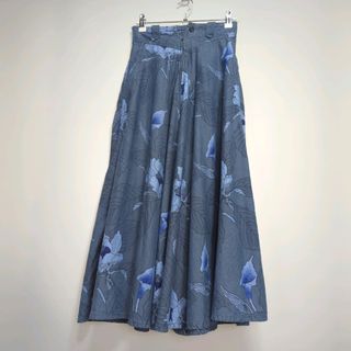 KENZO - ★OLD VINTAGE KENZO 北斎タグ 花柄 ボタニカル ロングスカート