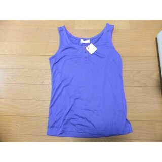 フェリシモ　タンクトップ　M(Tシャツ/カットソー(半袖/袖なし))
