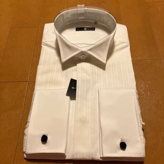 スーツカンパニー(THE SUIT COMPANY)の新品　【スーツセレクト　BL-3】ウイングカラードレスワイシャツM(39-80)(シャツ)