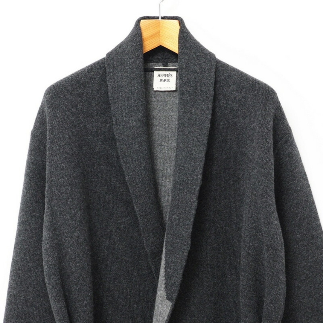 HERMES - □美品□HERMES エルメス カーディガン サイズ44 HERMES - □美品□HERMES エルメス カーディガン サイズ44