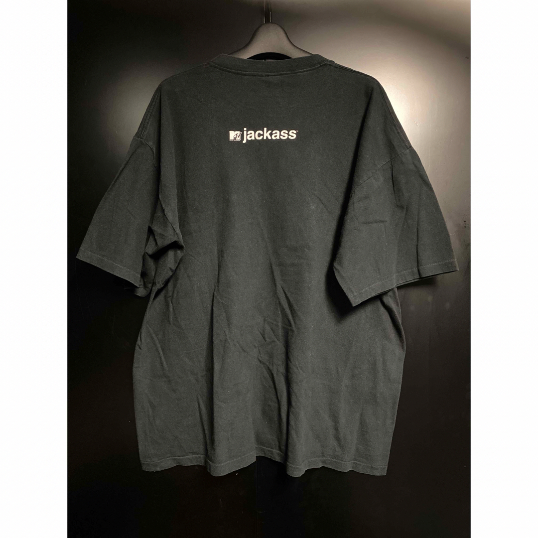 激レア90'S 当時物 jackass Tシャツ ヴィンテージ XL MTVの通販 激レア90'S 当時物 jackass Tシャツ ヴィンテージ XL MTVの通販