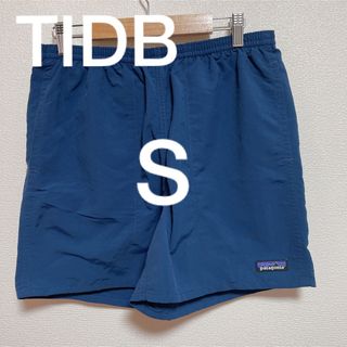 パタゴニア(patagonia)のパタゴニア　バギーズショーツ　5インチ　Sサイズ　ネイビー　TIDB(ショートパンツ)