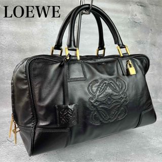 ロエベ(LOEWE)のLOEWEロエベアマソナレザーバッグ(ショルダーバッグ)