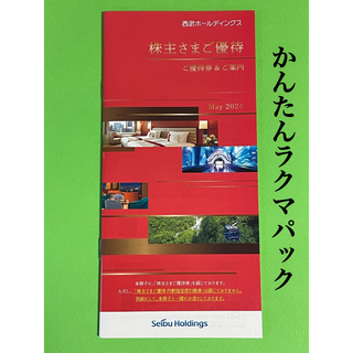 西武ホールディングス　株主優待券　冊子　共通割引券