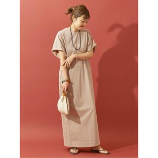 プラージュ(Plage)の極美品☆プラージュ【2021SS】Plage back slit jersey(ロングワンピース/マキシワンピース)