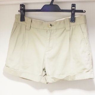 パンソー(PINCEAU)のパンソー　ベージュ　ショートパンツ　S レディース　ゴルフにもオススメ！(ショートパンツ)