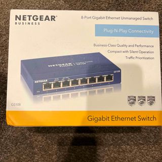 NETGEAR ８ポート アンマネージスイッチ GS108-400JPS(PC周辺機器)