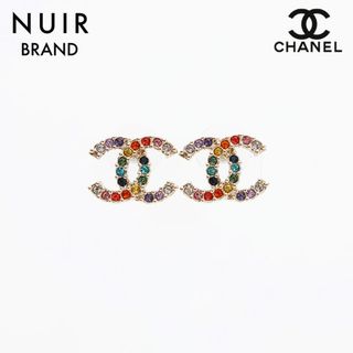 CHANEL - シャネル CHANEL ココマークラインストーン ピアス