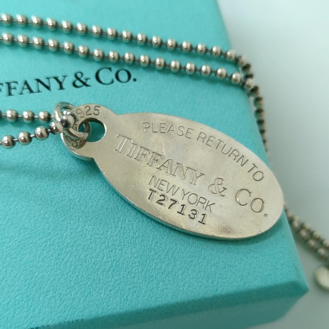 お歳暮 のし TIFFANY ティファニー リターントゥ ティファニー オーバルタグ シルバー