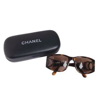 シャネル(CHANEL)のシャネル  サングラス ダークブラウン  CHANEL ココマーク 02461 91235(サングラス/メガネ)