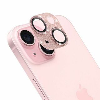 【サイズ:15/15Plus_色:ピンク】カメラ保護カバー iPhone 15/(その他)