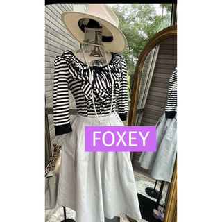 FOXEY - 綺麗なお姉さんのフォクシーふんわりスカート