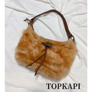 トプカピ(TOPKAPI)の【状態良好】トプカピ　TOPKAPI　毛皮のバッグ　ハンドバッグ　レザー　ファー(ハンドバッグ)