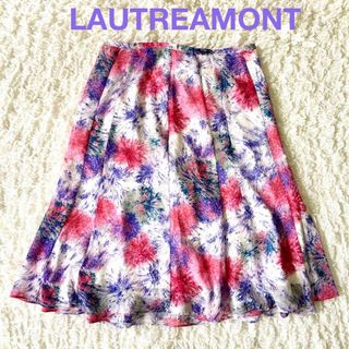 LAUTREAMONT - ✨美品✨LAUTREAMONT/ロートレアモン✨フラワープリントスカート 花柄