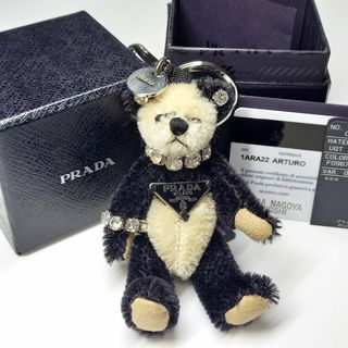 プラダ(PRADA)のPRADA 人気 プラダ パンダ くま キーホルダー キーリング チャーム 人形(キーホルダー)