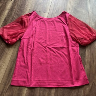 ノーリーズ(NOLLEY'S)のノーリーズ　Tシャツ カットソー トップス　ピンク(Tシャツ(半袖/袖なし))