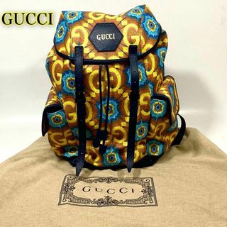 グッチ(Gucci)の美品　GUCCI 100周年記念限定バックパック　リュック　GGカレイドスコープ(バッグパック/リュック)