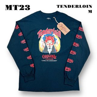 テンダーロイン(TENDERLOIN)の人気品！ TENDERLOIN 長袖 Tシャツ ロンT ON オールドニック M(Tシャツ/カットソー(七分/長袖))