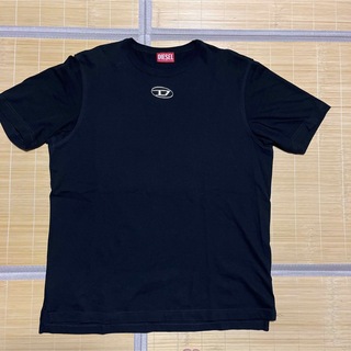 ディーゼル(DIESEL)のDIESEL Logo tee ロゴ　tシャツ　 M 黒　ブラック(Tシャツ/カットソー(半袖/袖なし))