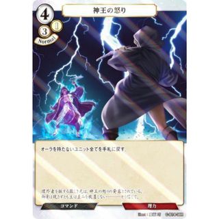 【パラレル】ビルディバイドTCG C-B14-38R 神王の怒り (R レア) ブースターパック第１４弾 叫べ、深淵の彼方まで(その他)