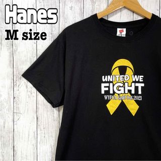 Hanes - Hanes ヘインズ　メンズ　ユニセックス　Tシャツ 半袖　プリント　Mサイズ