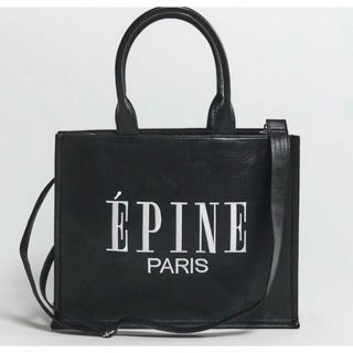 épine - 大人気 完売品★新品★epine ブックトートバック ブラック 黒 2024SS